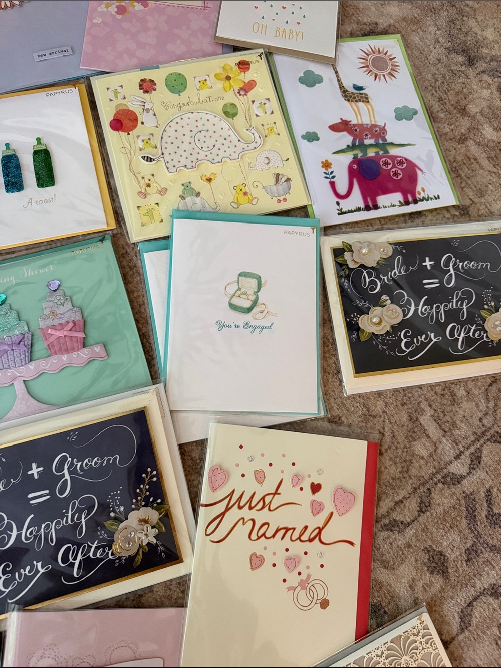 NEW IN PACKAGES- Bundle of 27 Assorted Greeting Cards- LOT B - Picture 5 of 8